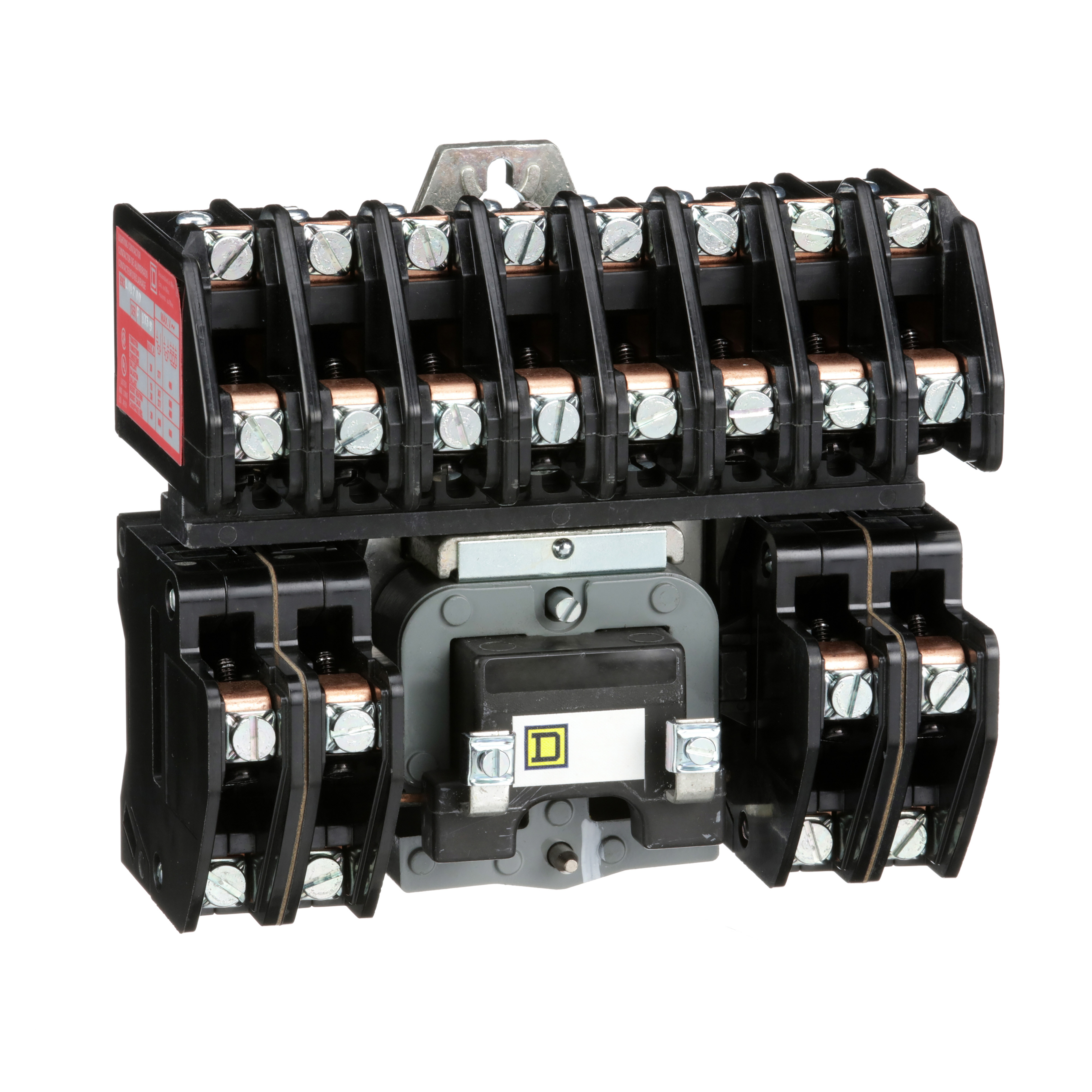 8903LO0012V02 CONTACTOR TYPE L MULTIPOLE LIGHTING ELECTRICALLY HELD 30A 12 POLE 600V 110/120VAC 50/60HZ COIL OPEN STYLE [TAA] SQUARE D