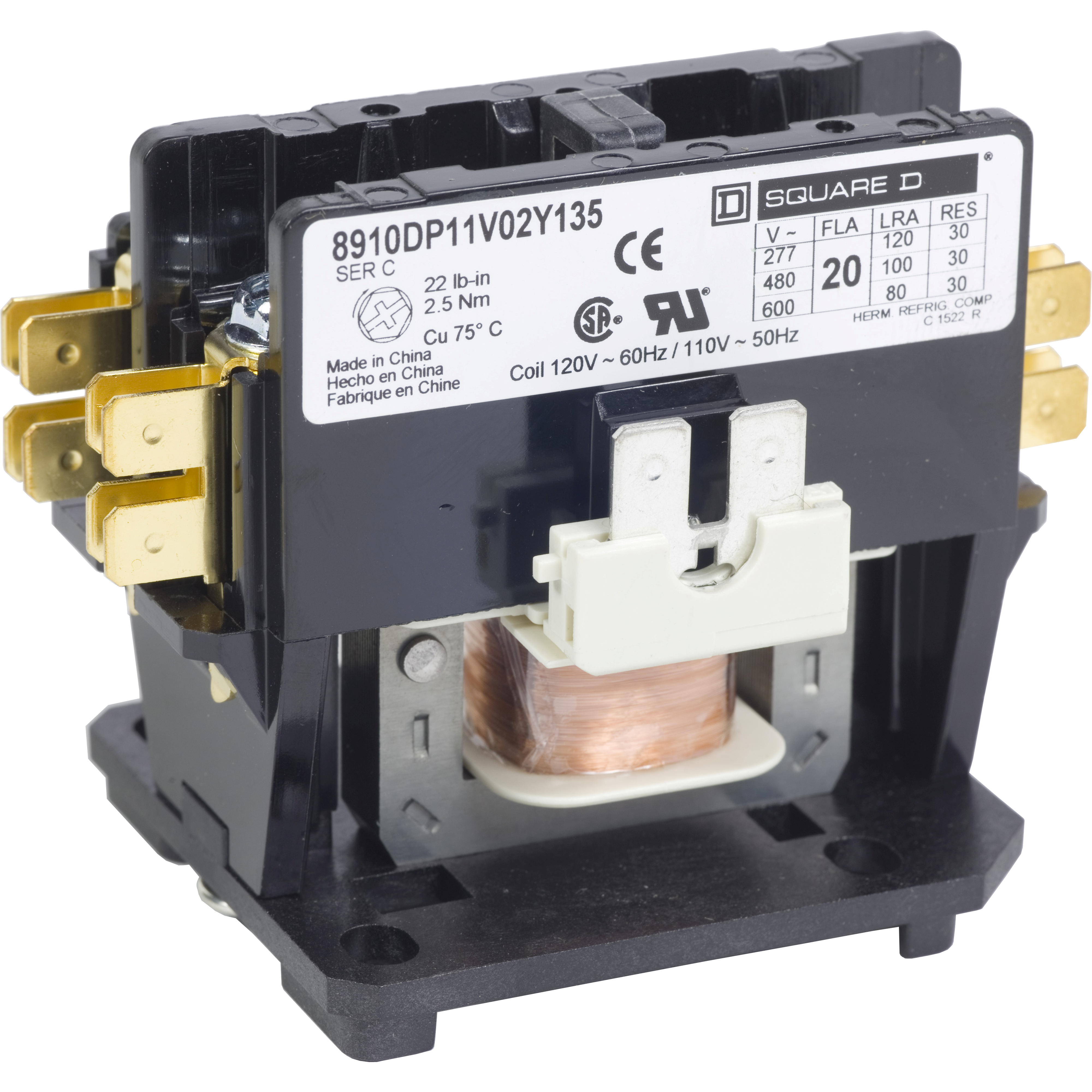 Product image for SQD 8910DP11V02Y135 8910DP11 CONTAC