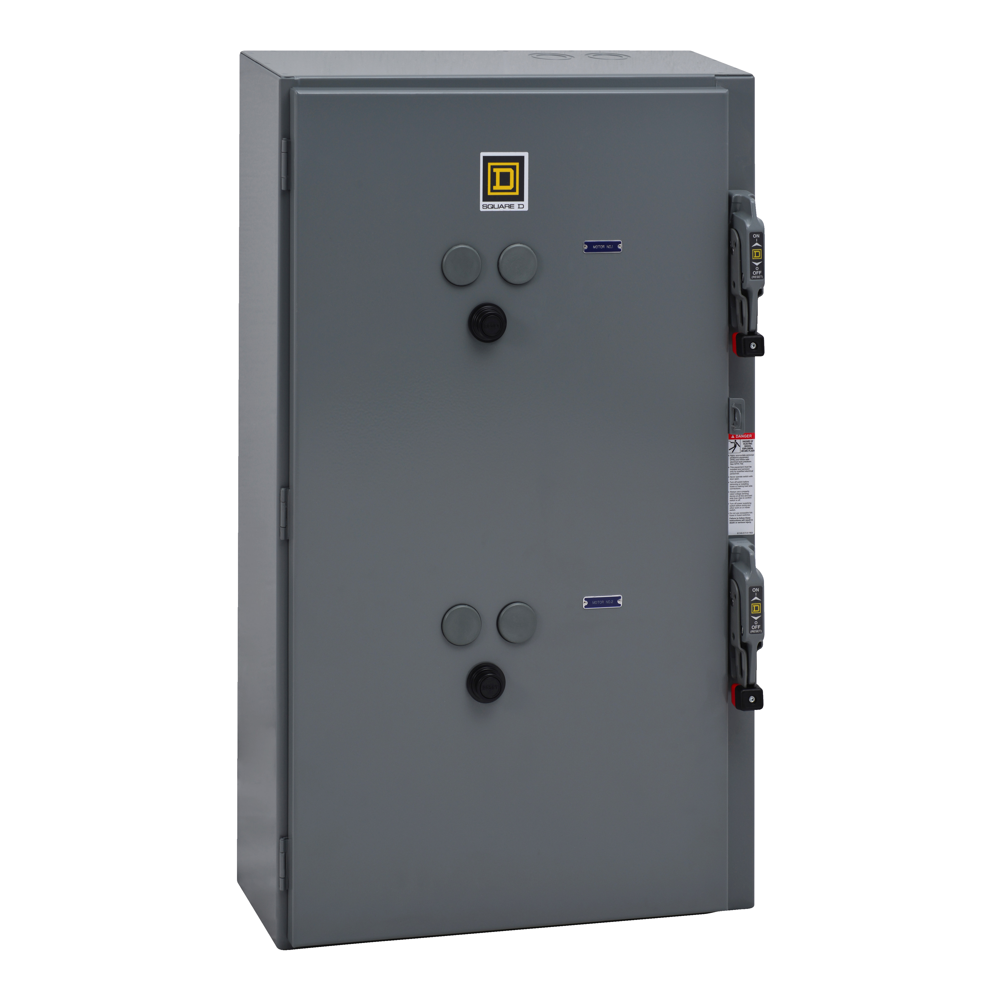 Duplex Controller Panel, Size 1, Thermal Mag Breaker, 480 VAC, NEMA 1 +Options