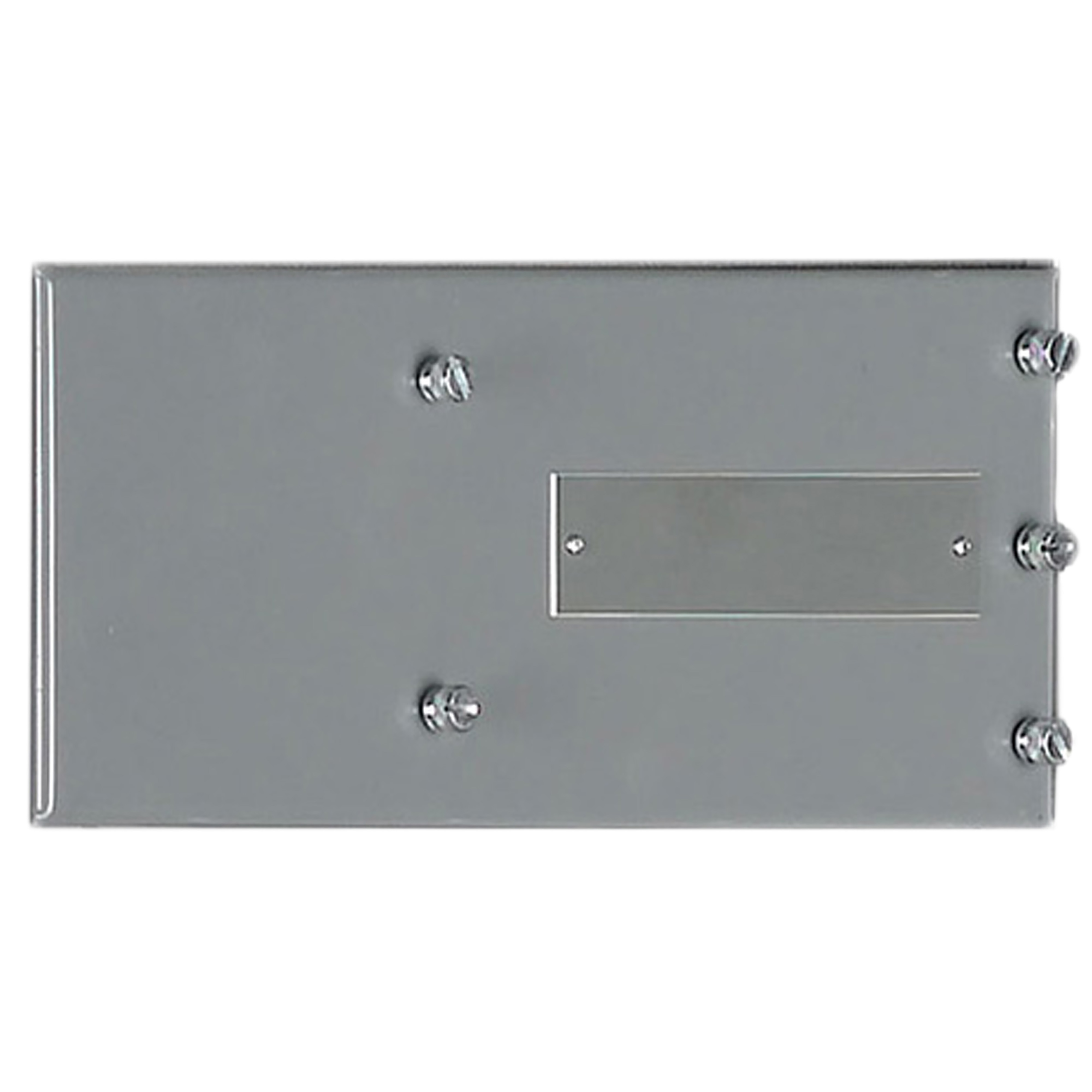 Motor control center accessory, door, high blank, 6 inch, Model 6