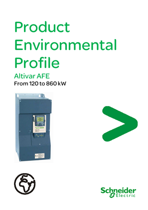 Altivar AFE - product environmental profile