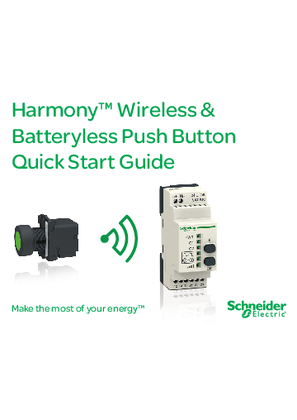 Harmony Wireless and Batteryless Push Button Quick Start Guide