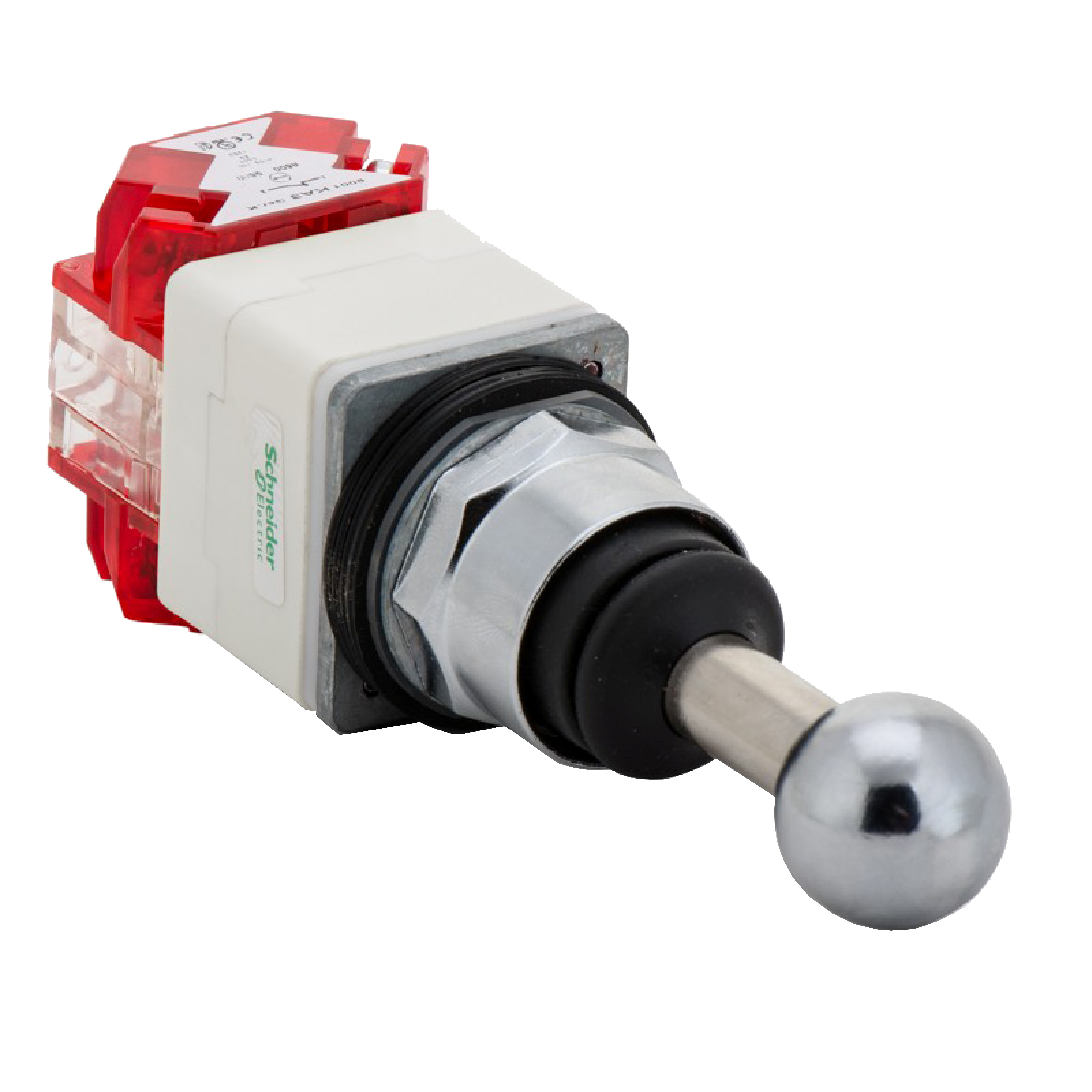 Head for joystick controller, Harmony 9001K, metal, 30mm, 2 directions, spring return to center, Vertical