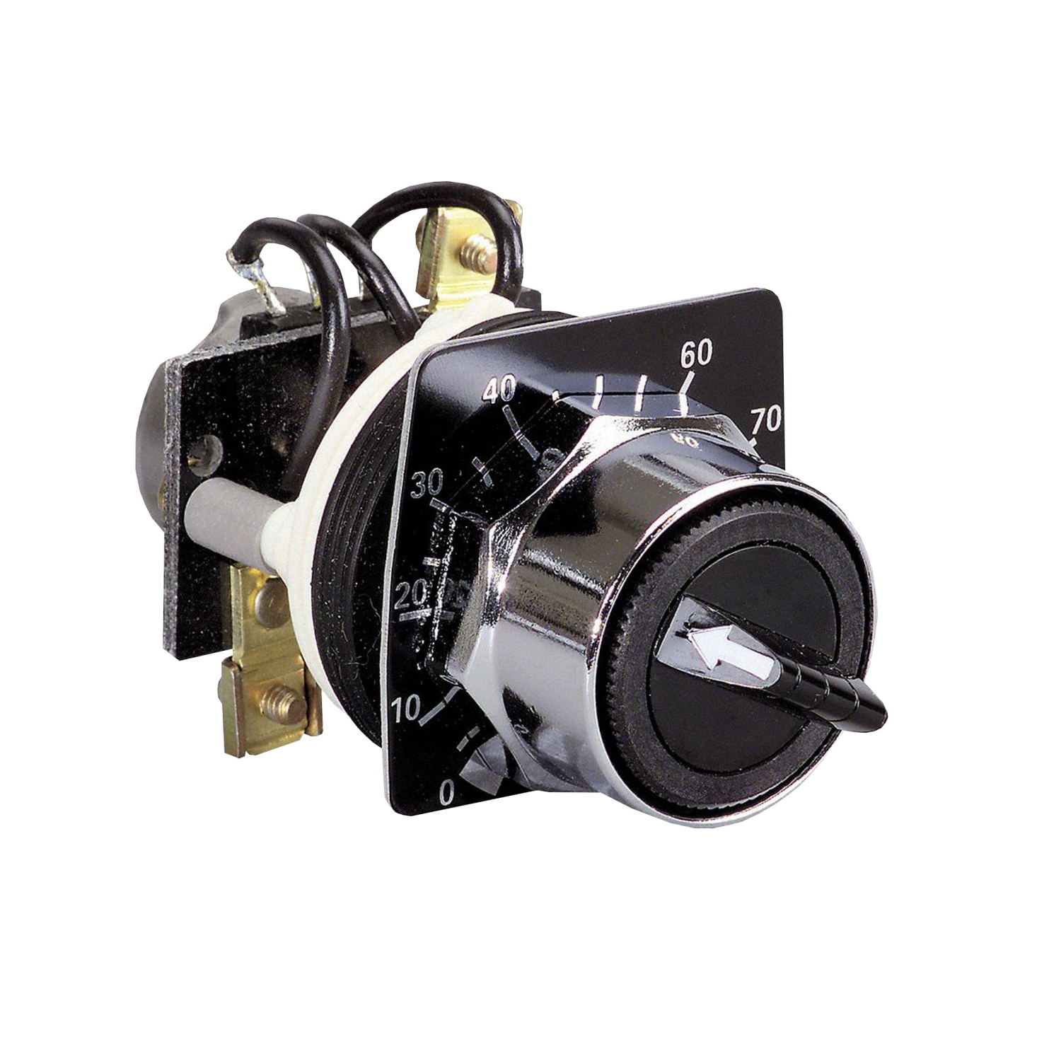 Potentiometer, Harmony 9001K, metal, black, 30mm, 2.5kOhm