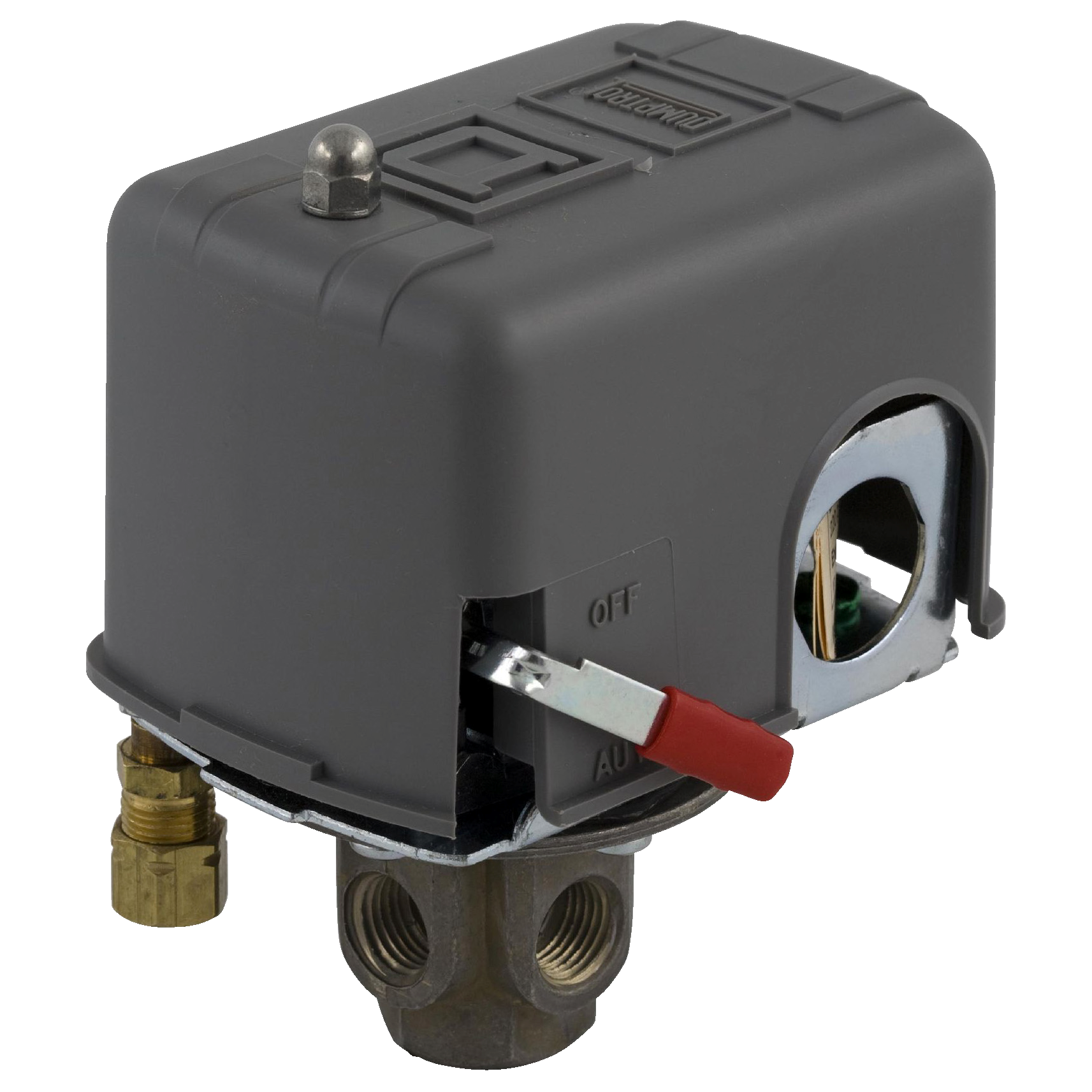 Square D Pumptrol, air compressor switch 9013FH, fixed differential, Off at 125 PSI, high hp