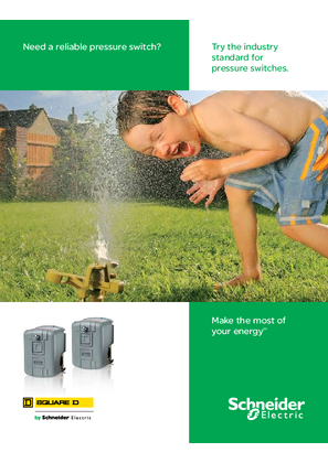 9013FSG Pumptrol Pressure Switches Brochure