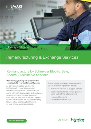 Remanufacturing and Exchange Services