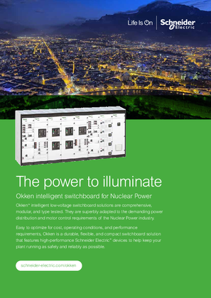 Okken intelligent switchboard for Nuclear Power - The power to illuminate