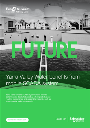 Yarra Valley Water benefits from mobile SCADA system