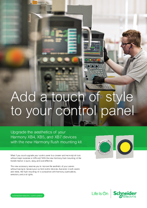 Add a touch of style to your control panel