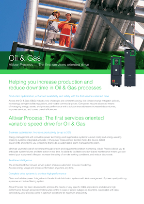 Altivar Process for Oil & Gas processes