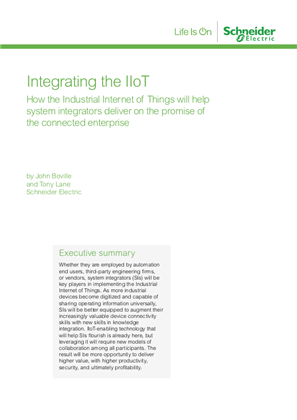Integrating the IIoT