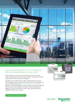 Power Meters for Buildings Management Systems (BMS)