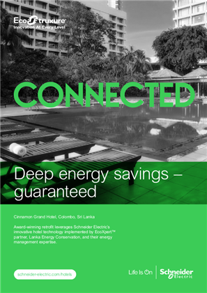 Cinnamon Grand Hotel achieves guaranteed energy savings with EcoStruxure™ Building solutions