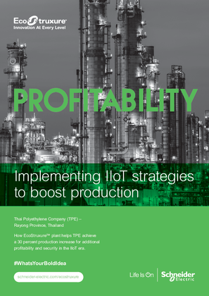 Implementing IIoT strategies to boost production - Thai Polyethylene Company (TPE) Success Story