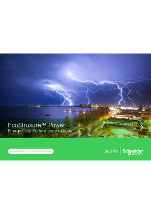 EcoStruxure Power Energy Cost Performance eBrochure