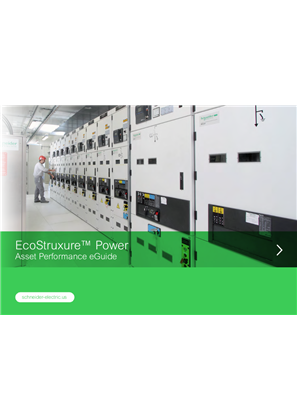 EcoStruxure Power Asset Performance eGuide