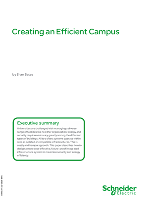 Creating an Efficient Campus