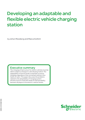 Developing an adaptable and flexible electric vehicle charging station