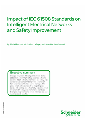 Impact of IEC 61508 Standards on Intelligent Electrical Networks and Safety Improvement