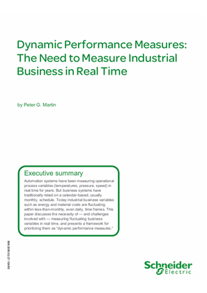 Dynamic Performance Measures: The Need to Measure Industrial Business in Real Time