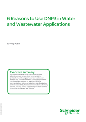 6 Reasons to Use DNP3 in Water and Wastewater Applications