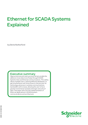 Ethernet for SCADA Systems Explained