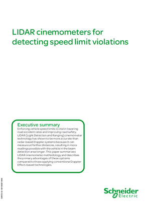 LIDAR cinemometers for detecting speed limit violations