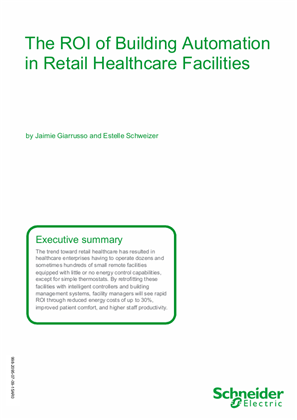 The ROI of Building Automation in Retail Healthcare Facilities