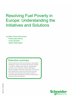 Resolving Fuel Poverty in Europe: Understanding the Initiatives and Solutions
