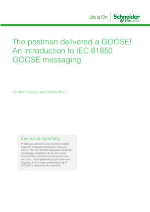 An introduction to IEC 61850 GOOSE messaging