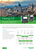 Easergy C5: Bay control, protection and stand-alone merging unit