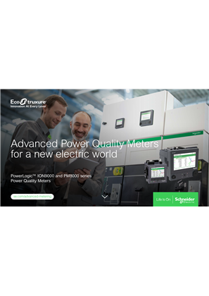 PowerLogic™ ION9000 and PM8000 series power quality meters