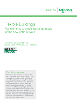 Flexible Buildings - Five elements to create buildings ready for the new world of work
