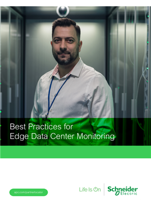 Best Practices for Edge Data Center Monitoring