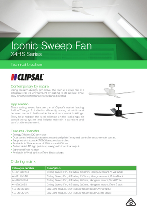 Iconic, sweep fans, technical brochure_998-23542594
