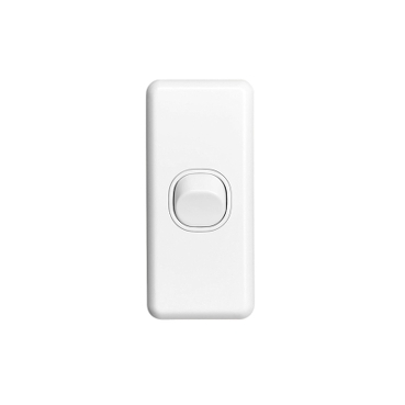 Clipsal C2000 Series Flush Switches Architrave Size, Switch 1 Gang 250V 10A