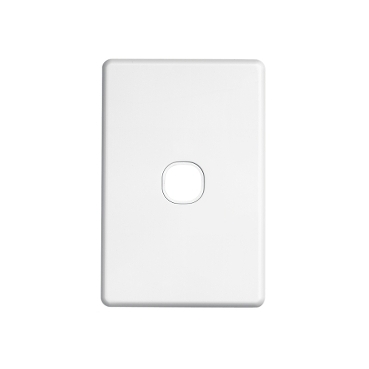 Classic C2000 Series, Switch Grid Plate And Cover 1 Gang, Less Mechanism, Standard Size