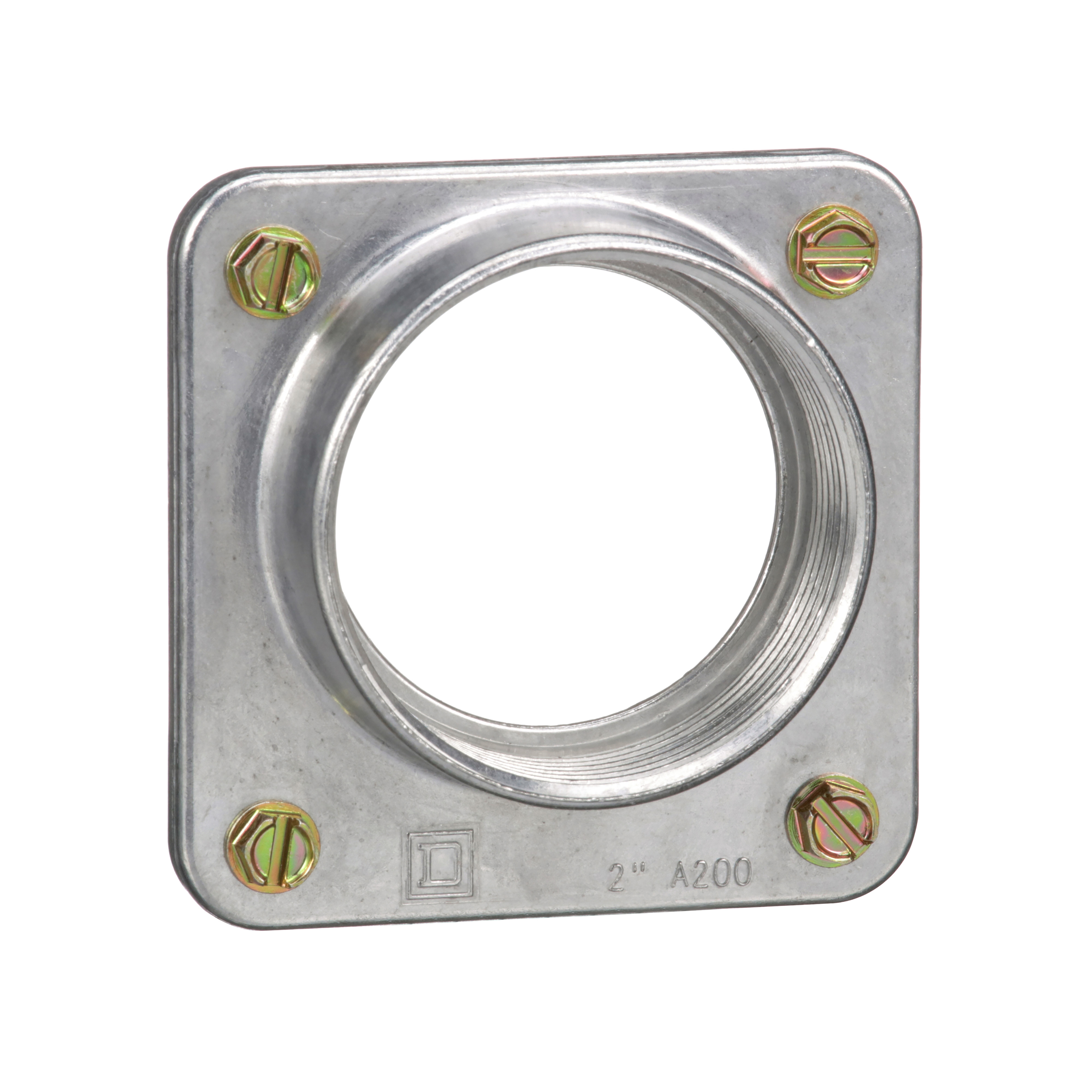 Meter pak accessory, hub, 2.00in wire size, Series A, rainproof, 3.31in