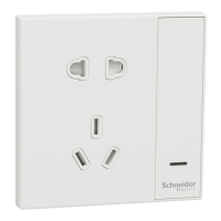 A3N1510SSZB_WE_C1 : Zigbee Switch socket, CUADRO H, 5-pin, white