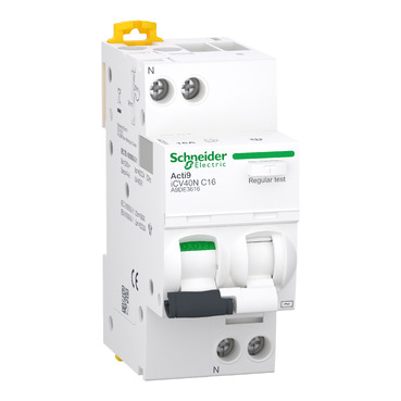 Áramvédő(FI)-kismegszakító 1P+N 16A C-jelleg 0.03A AC-típus 6kA/61009-1 ACTI9 iCV40N Schneider