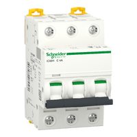  A9F84304 A9F84304 MINIJATURNI PREKIDAČ iC60H 3P  4A  C  