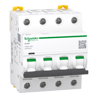  A9F85463 A9F85463 MINIJATURNI PREKIDAČ iC60H 4P 63A  D  