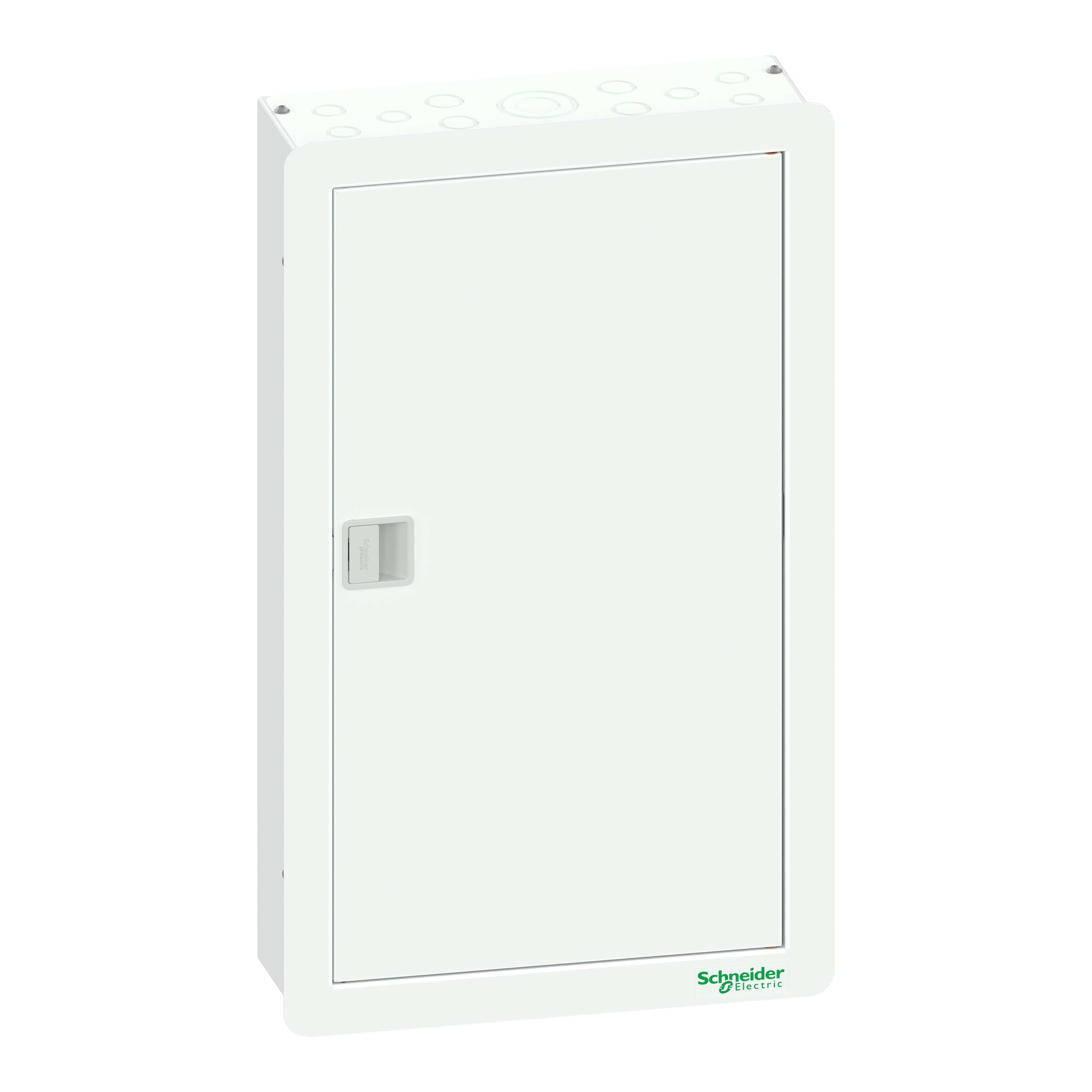 Distribution board, Acti9 Vertical TPN, 18 ways, flush mount, 3P NSX 250 A incomer provision