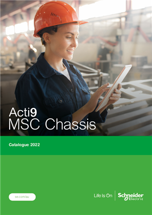 Acti9 MSC Chassis Catalogue