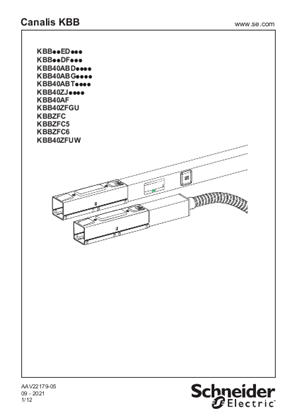 KBB..ED... / KBB..DF... - FLEXIBLE,TRANSPORT OR DISTRIBUTION LENGTHS - Instruction Sheet