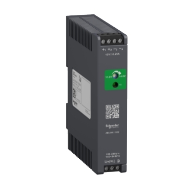 Modicon Optimized tápegység, DIN sínre szerelhető, 1f, 12 VDC, 6,2 A, 75 W ABLS1A12062