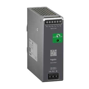 Modicon Optimized tápegység, DIN sínre szerelhető, 1f, 48 VDC, 2,5 A, 120 W ABLS1A48025