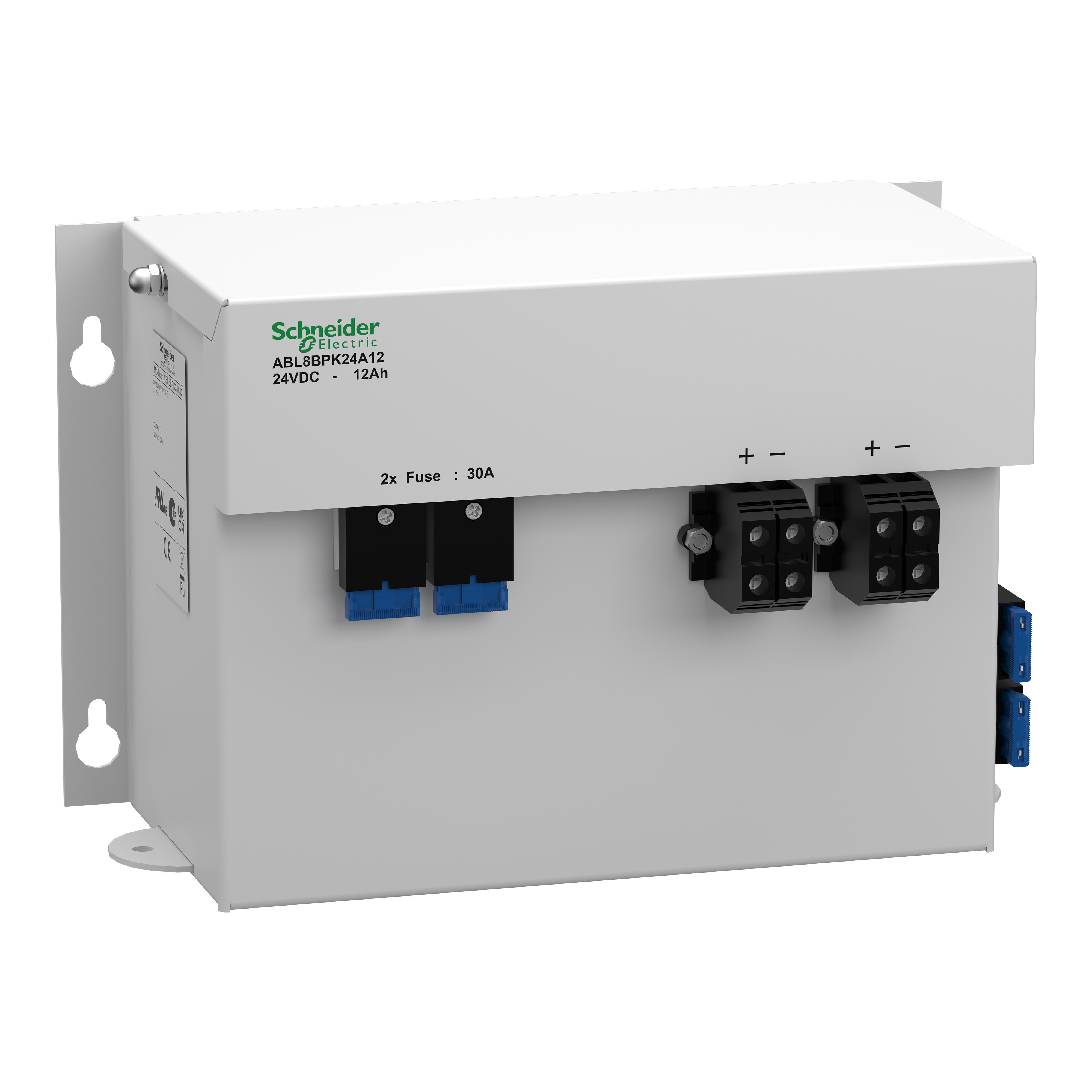 battery control module, phaseo ABL7 ABL8, 24V DC, 75A, 12AH