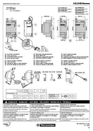 ABL8MEM Installation Instructions